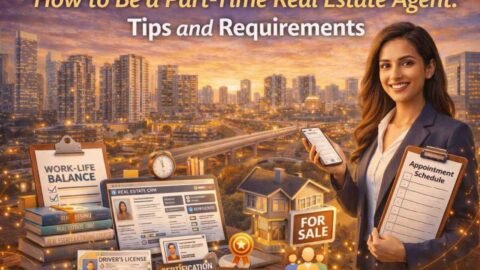 part-time real estate agent