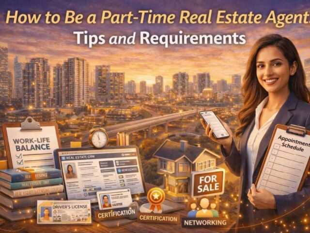 How to Be a Part-Time Real Estate Agent: Tips and Requirements