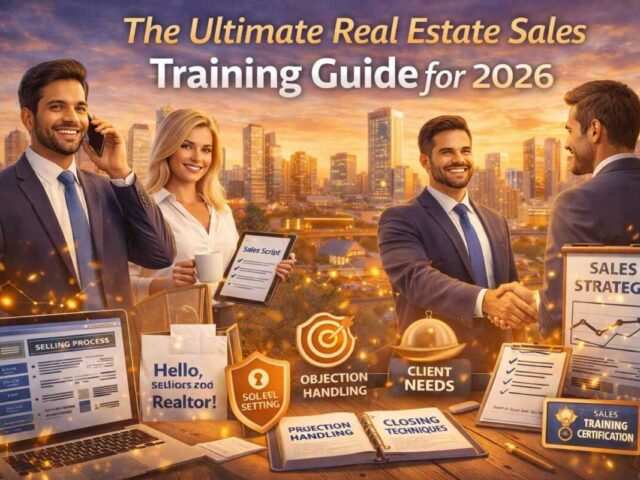 The Ultimate Real Estate Sales Training Guide for 2026