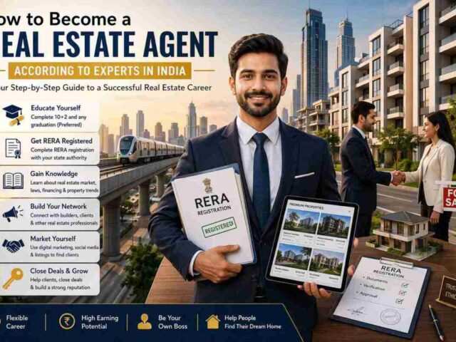 How to Become a Real Estate Agent, According to Experts in India
