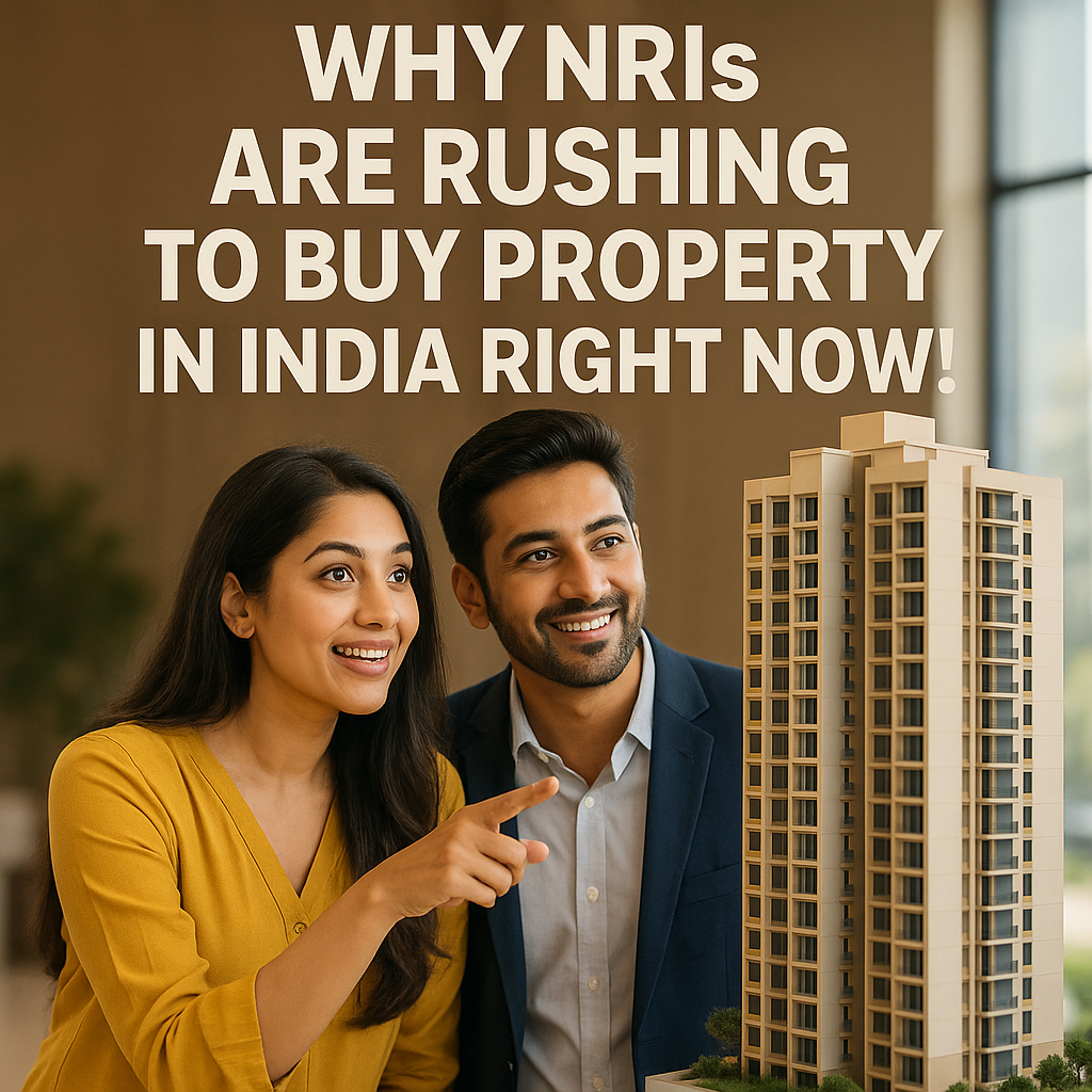 Why NRIs Are Rushing to Buy Property in India Right Now!