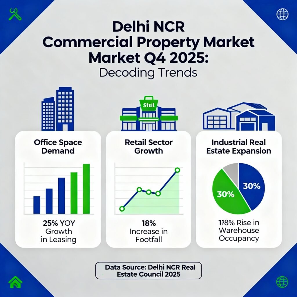 Delhi NCR Commercial Property Market Q4 2025