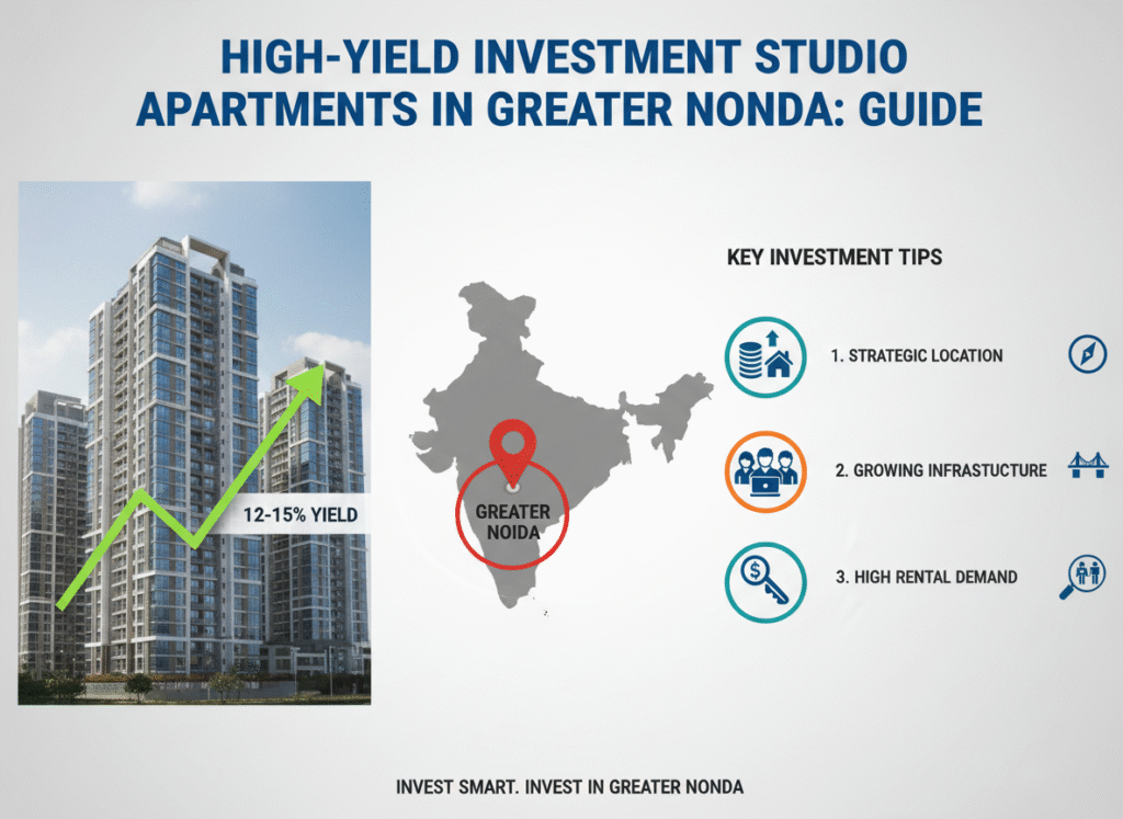 studio apartment investment greater noida