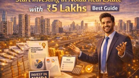 How to Start Investing in Real Estate in Noida with ₹5 Lakhs
