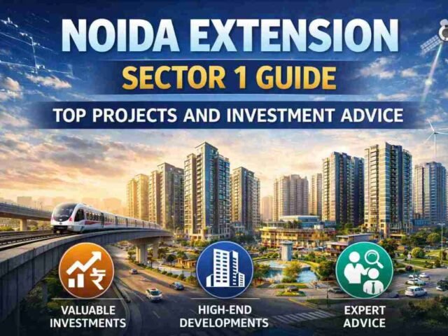 Noida Extension Sector 1 Guide: Top Projects and Investment Advice