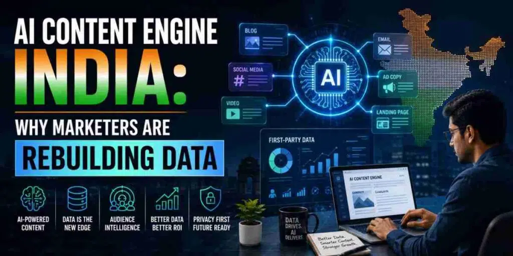 AI Content Engine India: Why Marketers Are Rebuilding Data 1 AI Content Engine India
