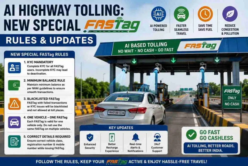AI Highway Tolling: New Special FASTag Rules & Updates 1 AI Highway Tolling