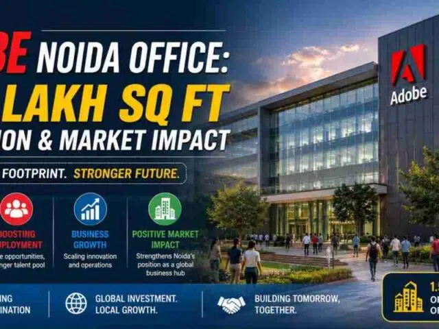 Adobe Noida Office: 1.58 Lakh Sq Ft Expansion & Market Impact