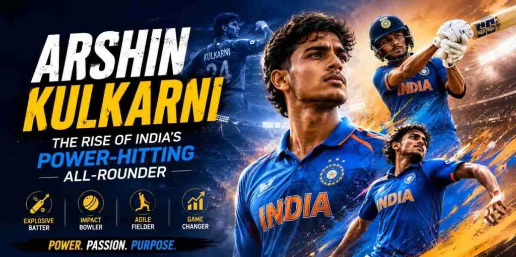 Arshin Kulkarni: The Rise of India's Power-Hitting All-Rounder 1 Arshin Kulkarni
