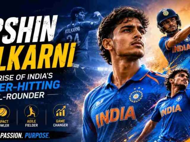 Arshin Kulkarni: The Rise of India’s Power-Hitting All-Rounder