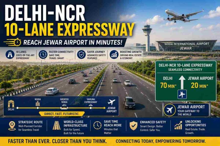 Delhi-NCR 10-Lane Expressway