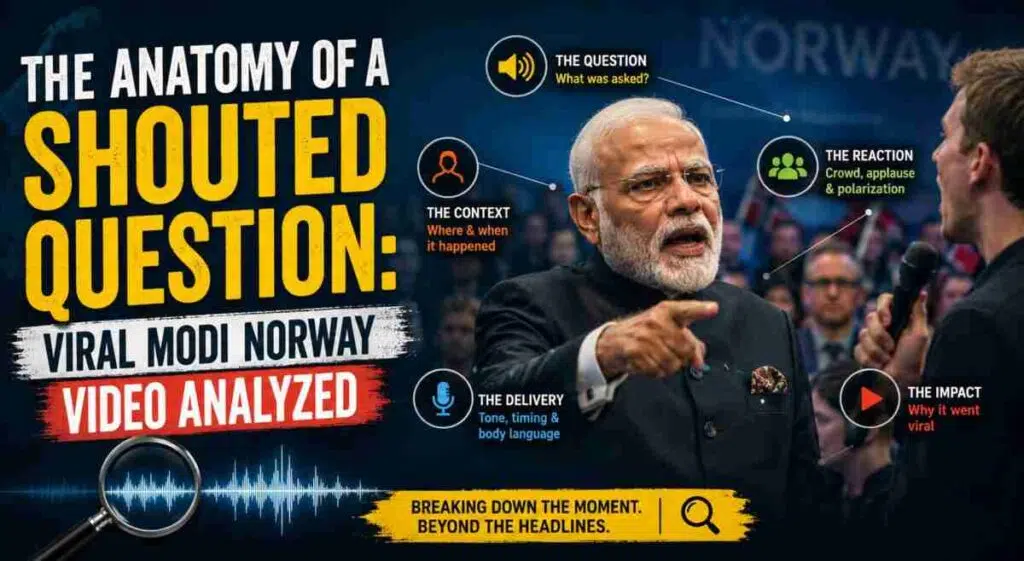The Anatomy of a Shouted Question: Viral Modi Norway Video Analyzed 1 Media literacy in journalism