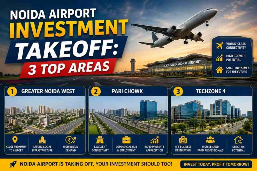 Noida Airport Investment Takeoff: 3 Top Areas 1 Noida Airport Investment