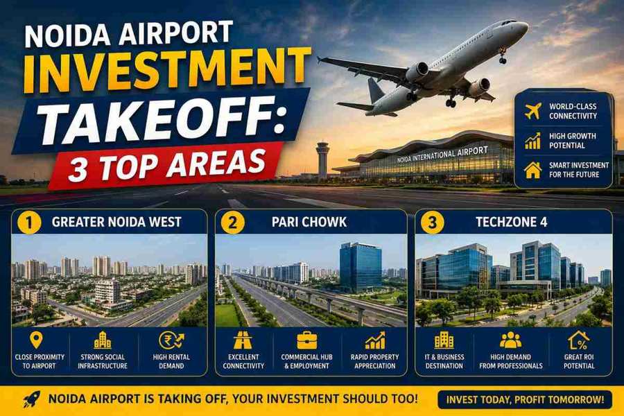 Noida Airport Investment Takeoff: 3 Top Areas
