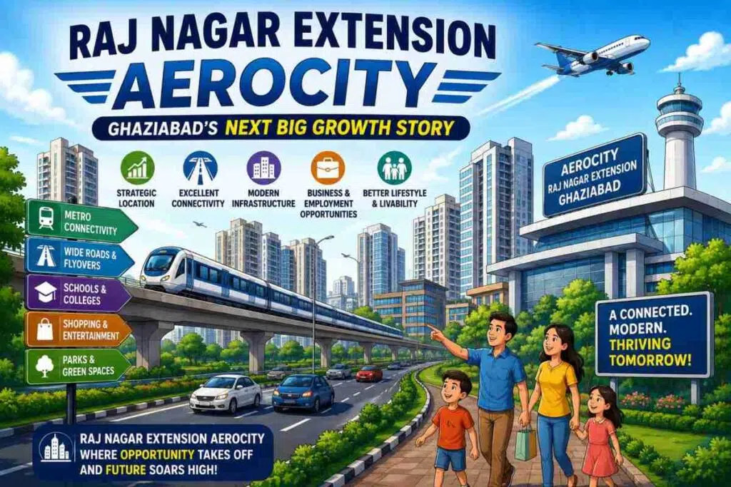 Raj Nagar Extension Aerocity: Ghaziabad’s Next Big Growth Story 1 Raj Nagar Extension Aerocity