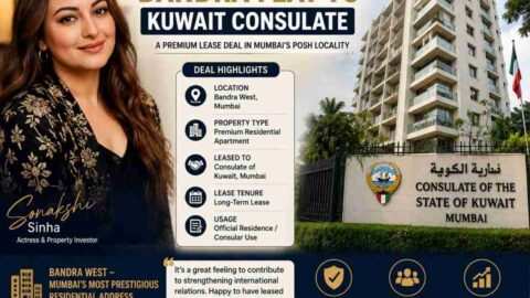 Sonakshi Sinha Leases Bandra Flat