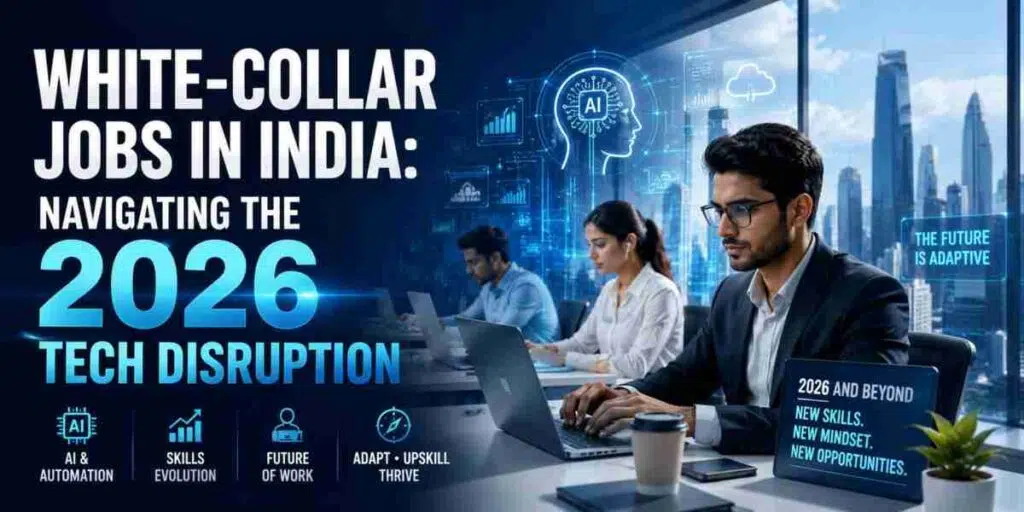 White-Collar Jobs in India: Navigating the 2026 Tech Disruption 1 White Collar Jobs in India