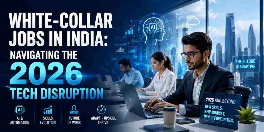 White-Collar Jobs in India: Navigating the 2026 Tech Disruption