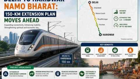 Delhi to Haridwar Namo Bharat