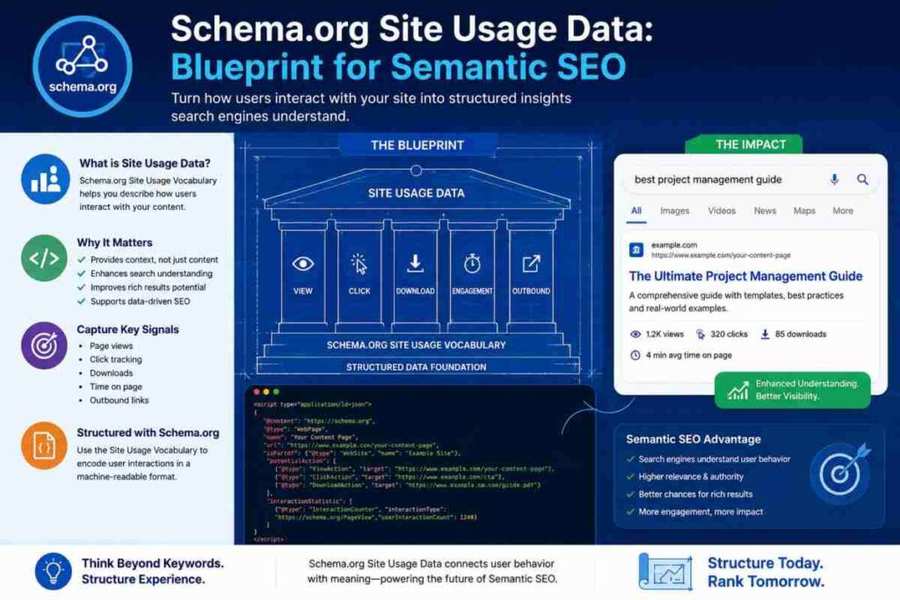 Schema.org Site Usage Data: Blueprint for Semantic SEO 1 Schema.org