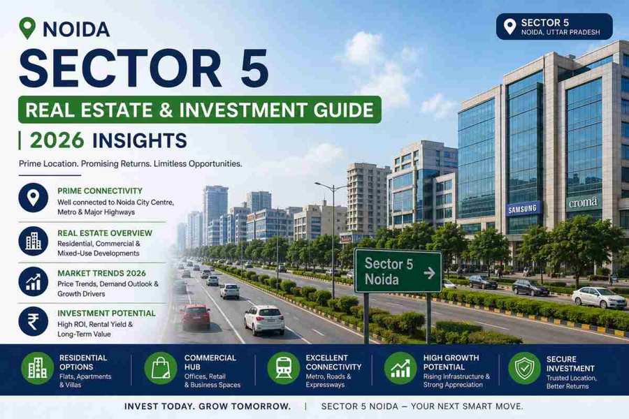Noida Sector 5 Real Estate & Investment Guide | 2026 Insights