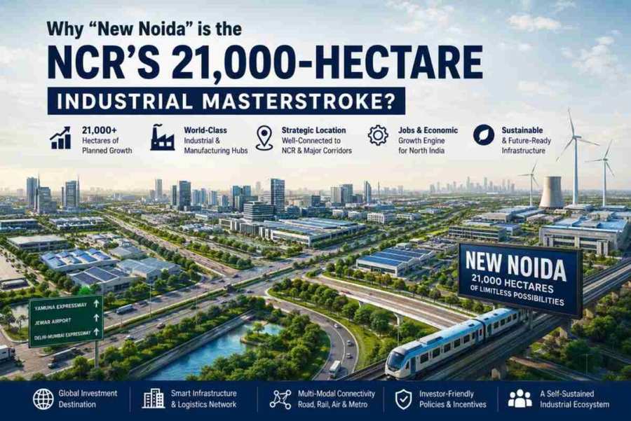 Why "New Noida" is the NCR’s 21,000-Hectare Industrial Masterstroke? 1 New Noida