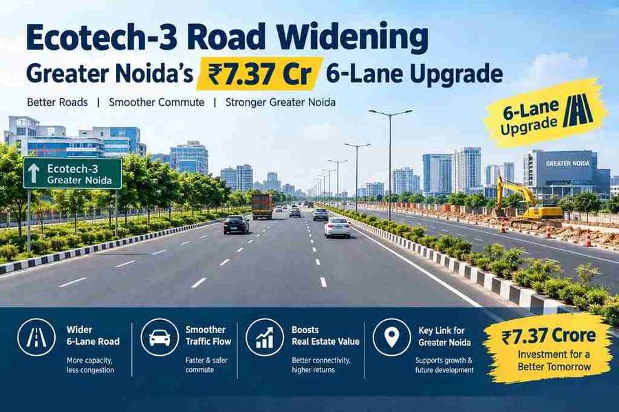 Ecotech 3 Road Expansion Greater Noida
