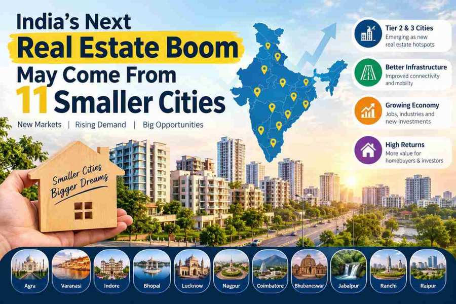 India’s Next Real Estate Boom May Come From 11 Smaller Cities