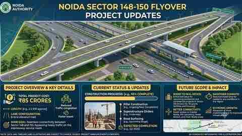 Noida Greater Noida Expressway Sector 148 150 Flyover